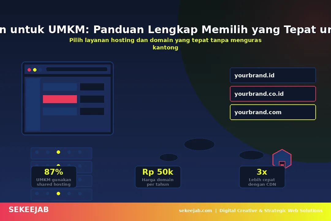 Hosting dan Domain untuk UMKM: Panduan Lengkap Memilih yang Tepat untuk Website Bisnis