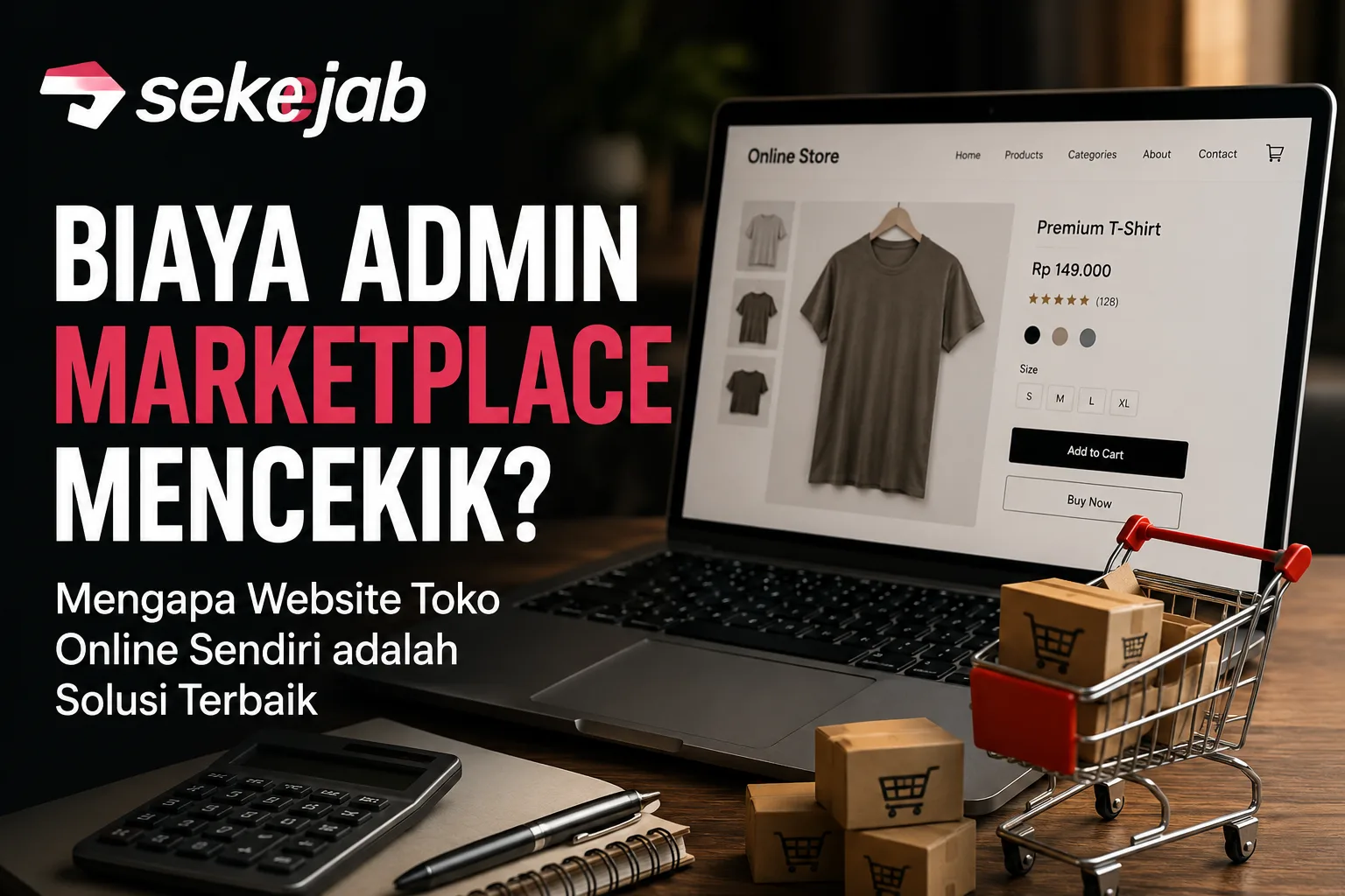 Biaya Admin Marketplace Makin Mencekik? Saatnya Beralih ke Website Toko Online Sendiri